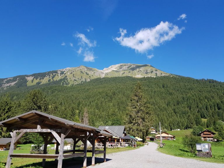 Blick zum Mont de Grange