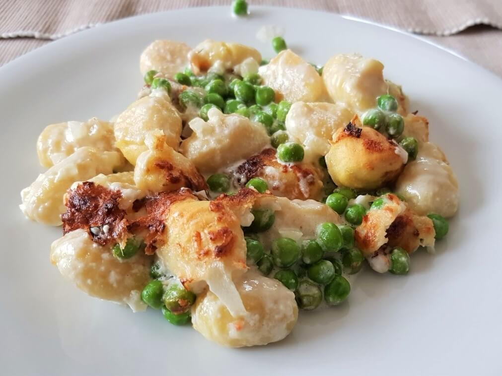 Gnocci mit Erbsen und Parmesan - Zimmer mit Ausblick