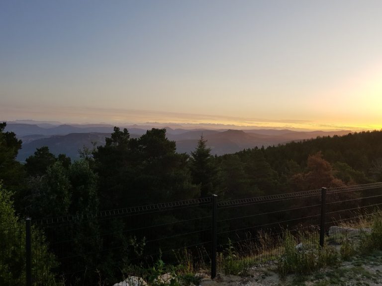 Abenddämmerung am Mont Ventoux