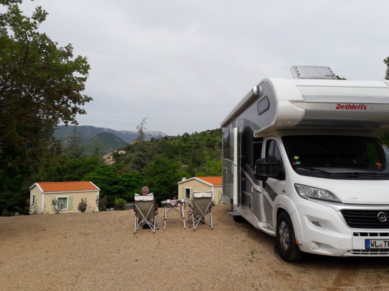 Blick zum Mont Ventoux