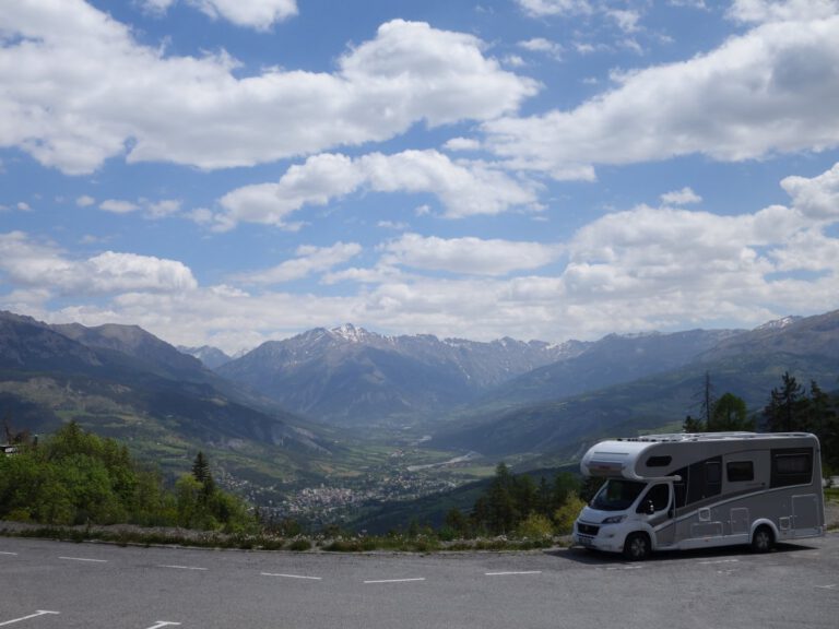 stellplätze mit Panorama alpen