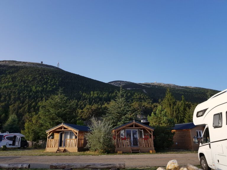 Campingplatz am Mont Ventoux