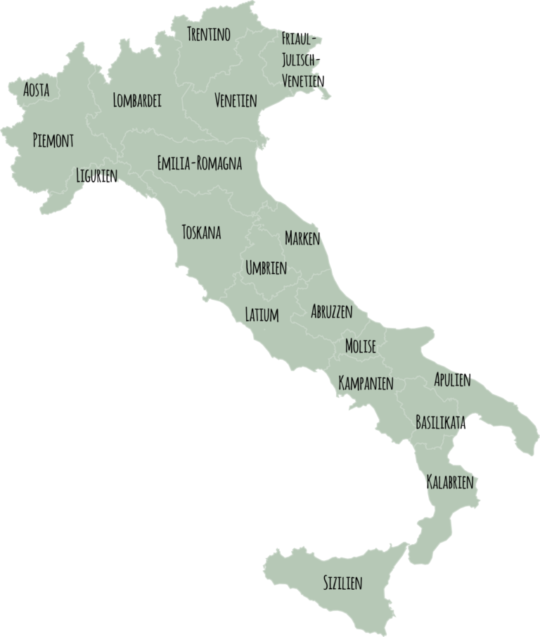Italien Regionen