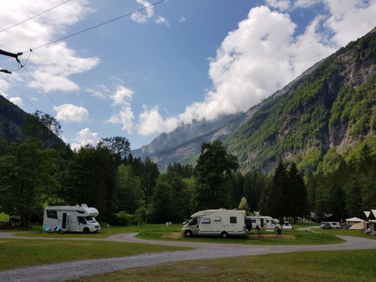Campingplatz am Cirque du Fer-à-Cheval