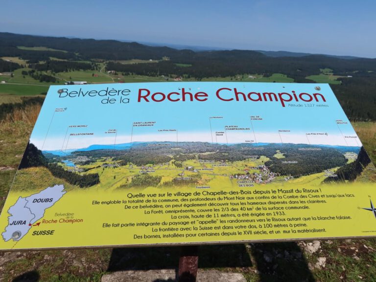 Wanderung Roche Champion