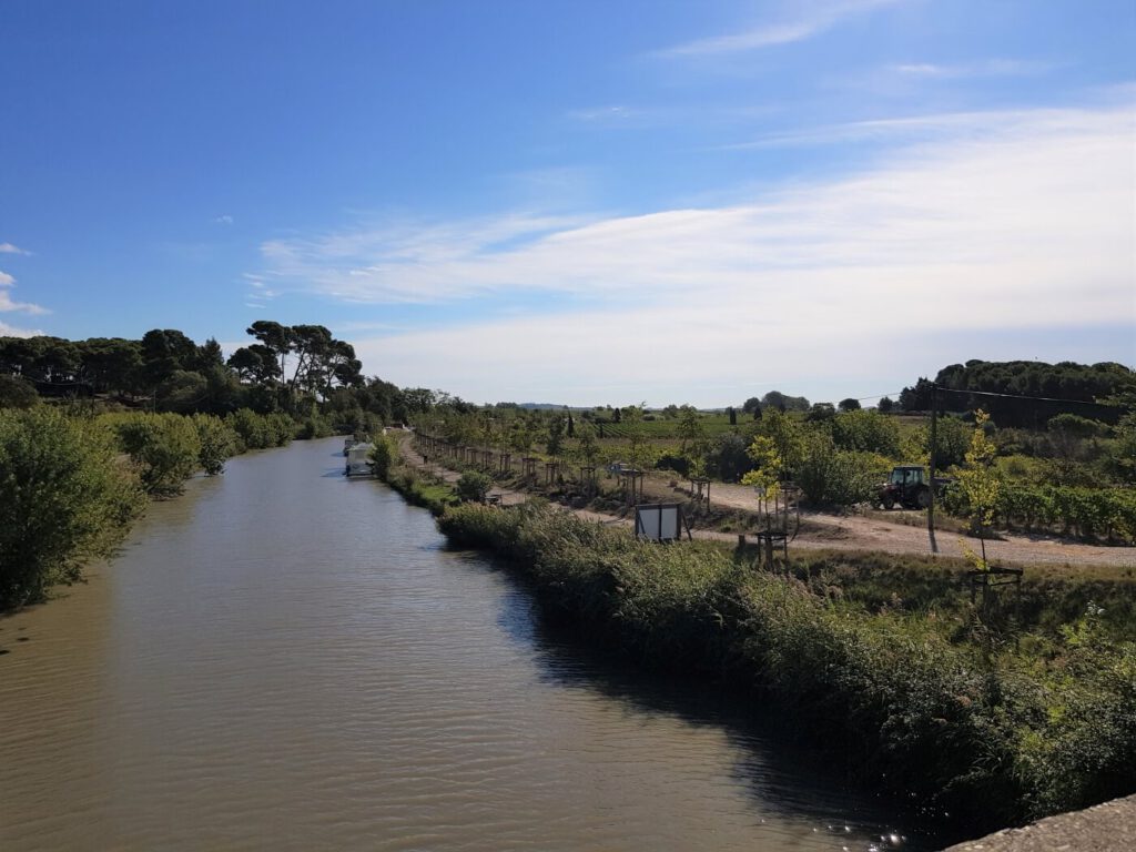 Radeln am Canal du Midi