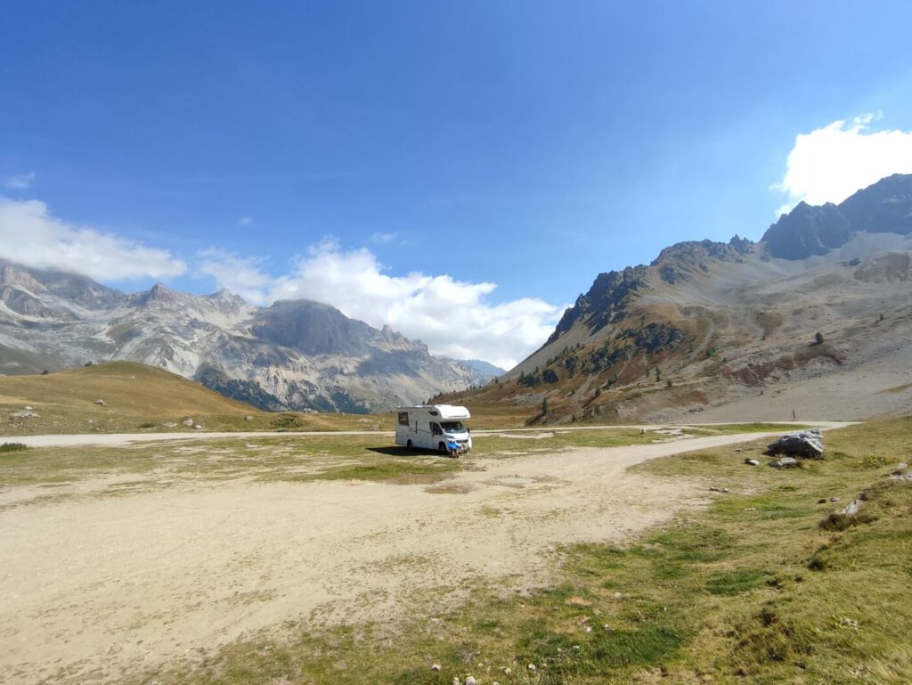 Stellplatz am Col du Lautaret