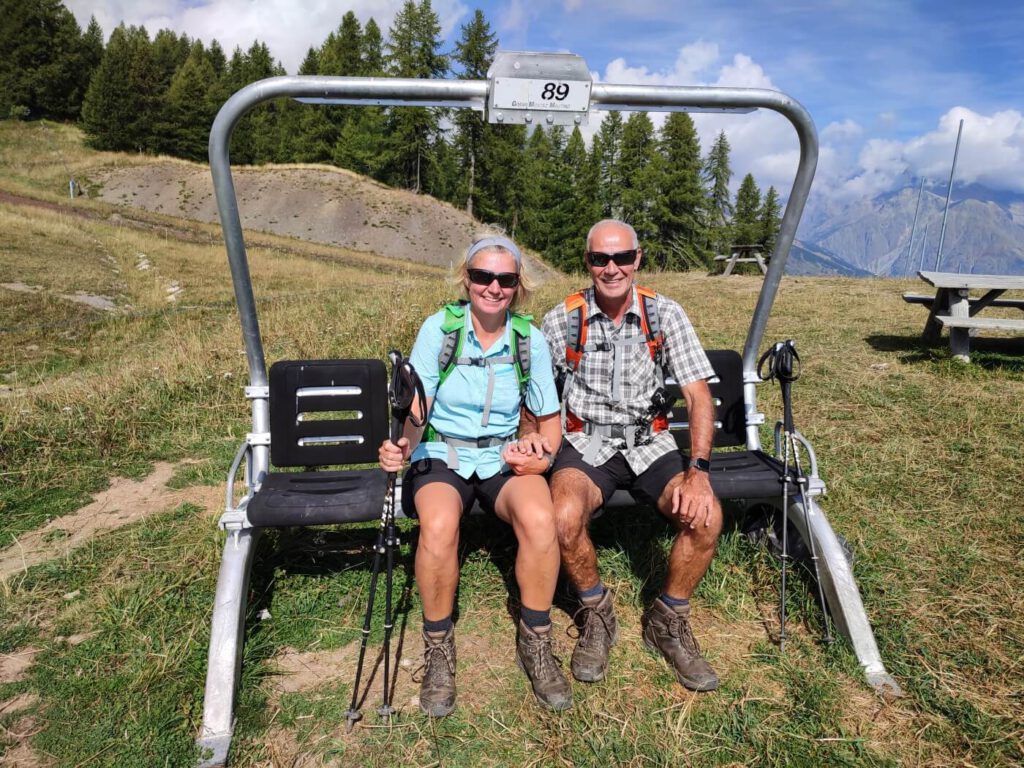 Wanderung zur Station 2000