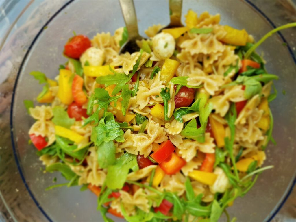 Farfalle-Salat