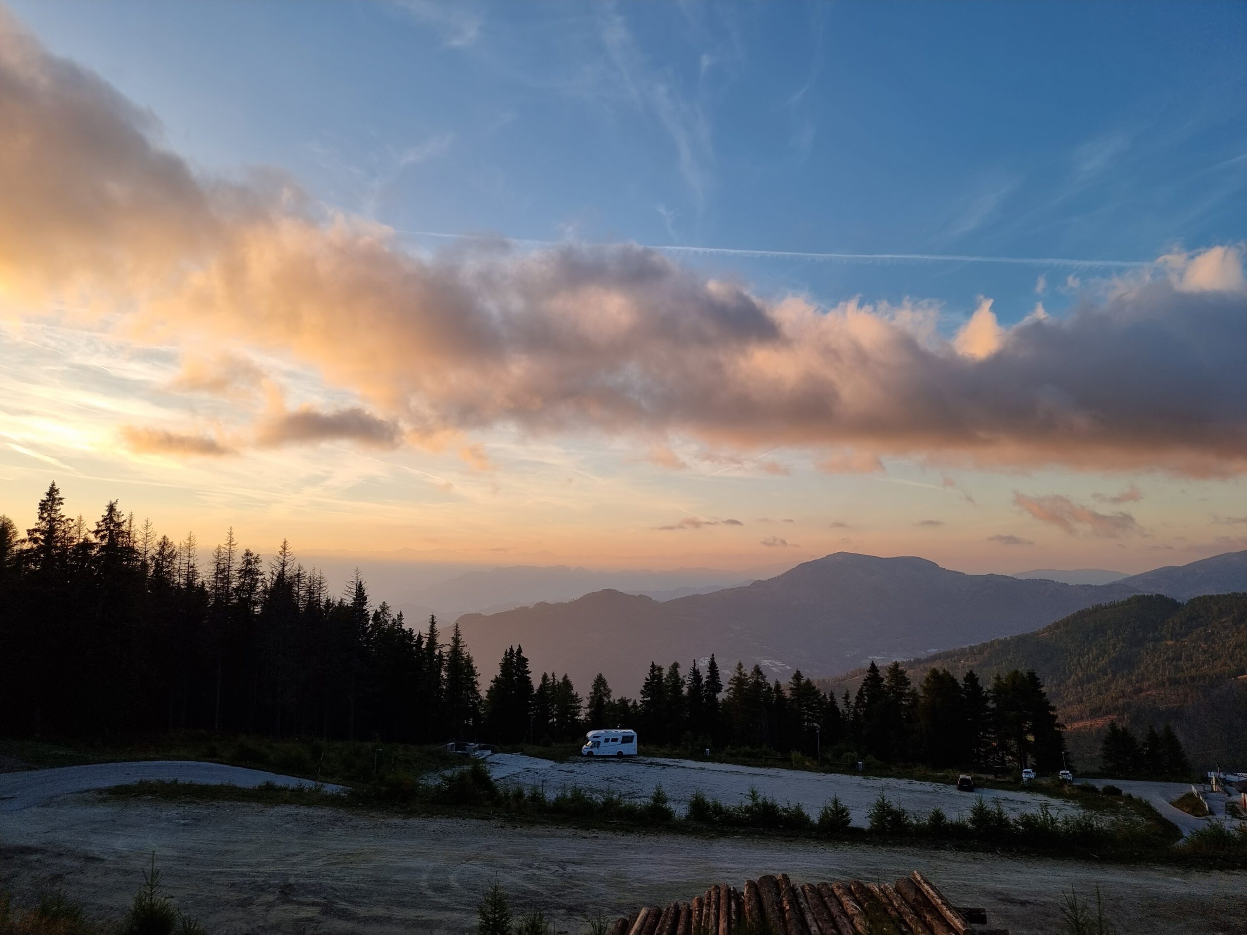 Panarotta 2002 – Mit Womo an der Skistation