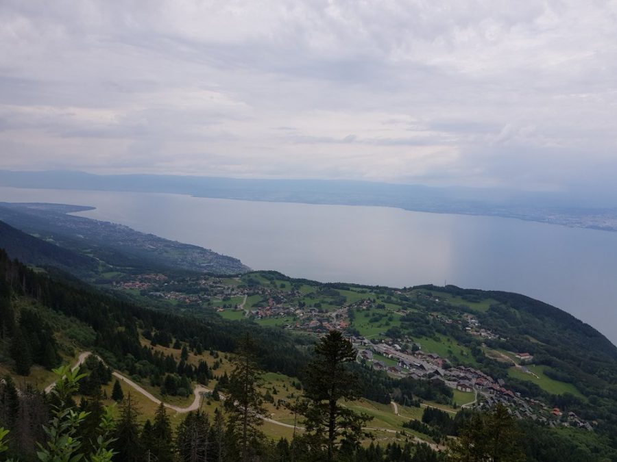 wanderung am genfer see