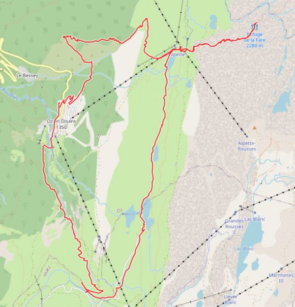 Wanderung Oz-Alpette-Huez